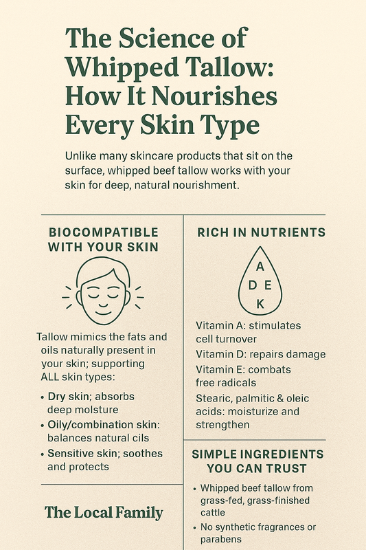 The Science of Whipped Tallow: How It Nourishes Every Skin Type